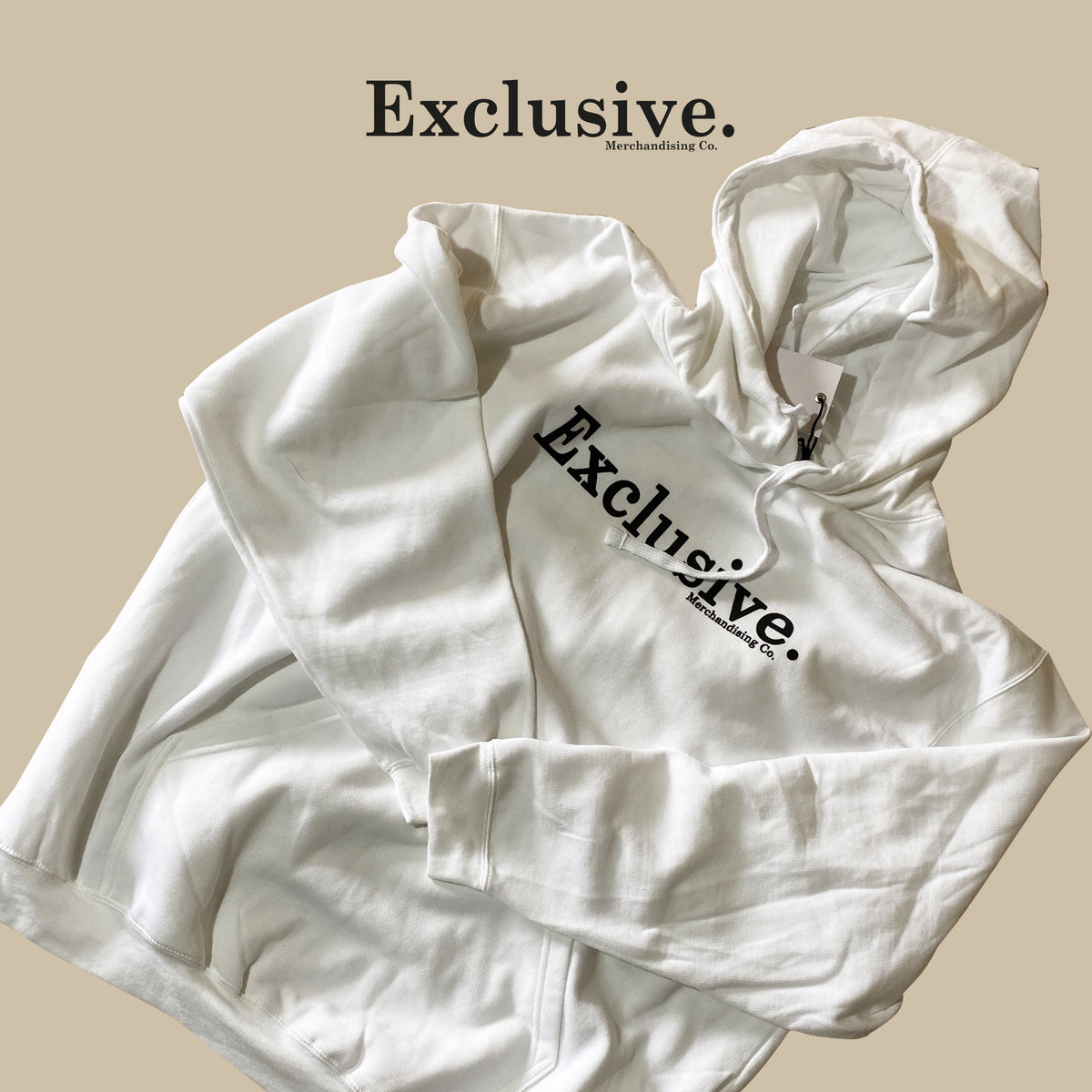 Exclusive. Oversize White Hoddie (Unique Item)