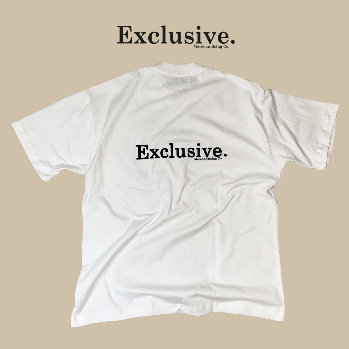 Exclusive. Oversize Premium White Tee (Classic Item)