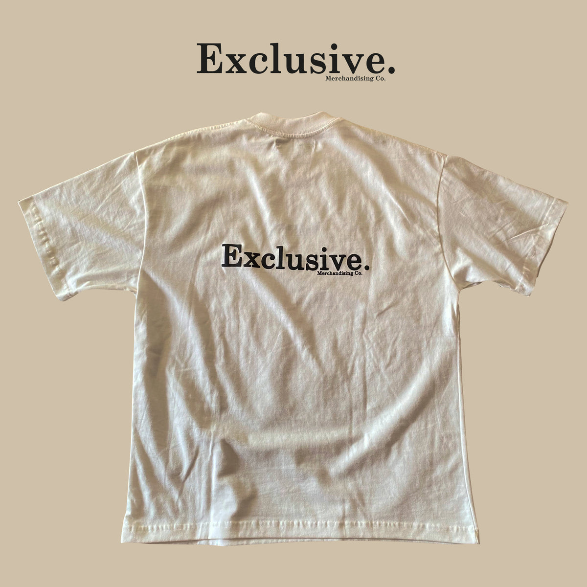 Exclusive. Oversize Premium Bone Tee (Classic Item) 